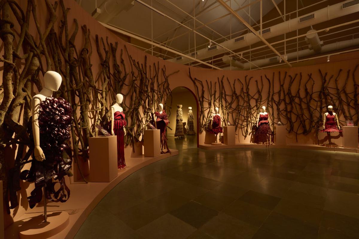 Installation view of Upvan at the Garden of Gestures